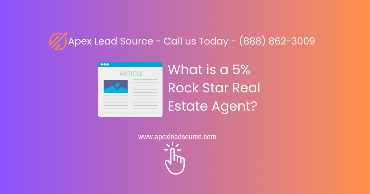 What is a 5% Rock Star Real Estate Agent?