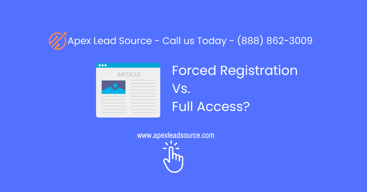 Forced Registration or Full Access?